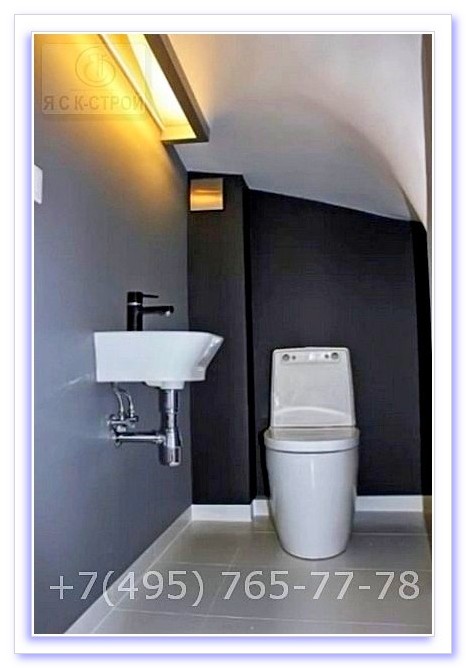 Самые лучшие идеи специалистов компании ЯСК СТРОЙ по установке и монтажу туалета в ванной комнате